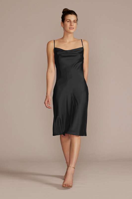 Midi Charmeuse Bridesmaid Slip Dress F20609