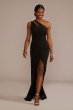 Stretch Crepe One-Shoulder Bridesmaid Dress GS290095