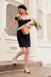 Off-the-Shoulder Mesh Mini Sheath Dress WBM2525V1