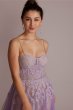 Tulle Ball Gown with Illusion Lace Corset WBM2881