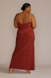 Plus Size Ruched Stretch Jersey Dress WBM3023W