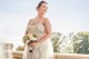 Lace Sheath Tall Plus Wedding Gown with Overskirt 4XL9SWG916