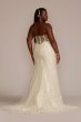 Sparkling Corset Bodice Plus Size Wedding Gown 9SWG920