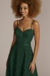 Sparkle Lace Dress with Corset Bodice D24NY22001V4