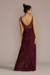 Tall Lace Corset Bodice Bridesmaid Dress with Slit GS290105