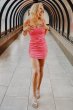Light Blue Simple Tight Homecoming Dress E202283171
