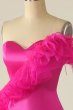 Fuchsia Sweetheart Short Homecoming Dress with Ruffles E202283186