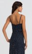 Sequin Navy Long Bridesmaid Dress AP-091866700-N