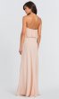 Popover Chiffon Bridesmaid Dress BLF-L-7006