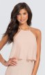 Popover Chiffon Bridesmaid Dress BLF-L-7006