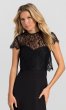 Lace-Jacket Long Bridesmaid Dress HYP-5621