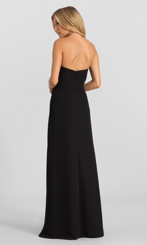 Lace-Jacket Long Bridesmaid Dress HYP-5621