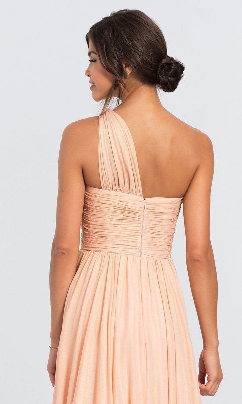 Metallic Blush Bess Bridesmaid Dress IA-Bess