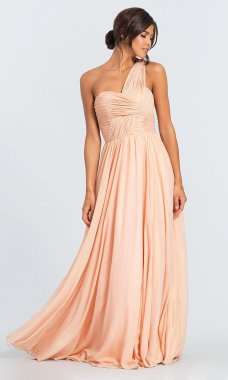 Metallic Blush Bess Bridesmaid Dress IA-Bess