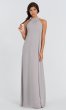 Elena Long Shift Chiffon Formal Bridesmaid Dress JAUG-C-Elena-Long
