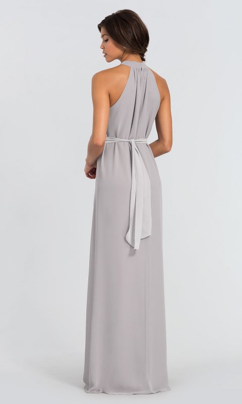 Elena Long Shift Chiffon Formal Bridesmaid Dress JAUG-C-Elena-Long