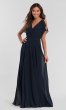 Long Chiffon Cassie Bridesmaid Dress JY-BM-Cassie