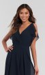 Long Chiffon Cassie Bridesmaid Dress JY-BM-Cassie