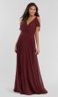 Long Chiffon Cassie Bridesmaid Dress JY-BM-Cassie
