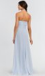 Long Chiffon Halter Bridesmaid Dress KL-200004
