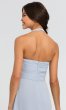 Long Chiffon Halter Bridesmaid Dress KL-200004