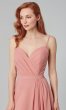 Chiffon Sweetheart Long Bridesmaid Dress KL-200005