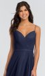 Chiffon Sweetheart Long Bridesmaid Dress KL-200005