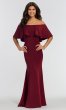 Long Off-the-Shoulder Bridesmaid Dress KL-200017