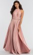 Convertible-Bodice Long Bridesmaid Dress KL-200022