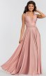 Convertible-Bodice Long Bridesmaid Dress KL-200022
