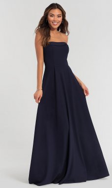 Bridesmaid Dress with Removable Straps KL-200024