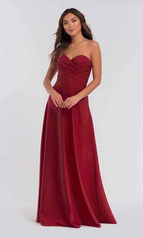 Sweetheart Strapless Bridesmaid Dress KL-200028