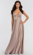 Long V-Neck A-Line Bridesmaid Dress KL-200031