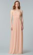 Long Stretch-Chiffon Bridesmaid Dress: KL-200039-v