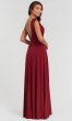 Long Ruched-Bodice Bridesmaid Dress KL-200061