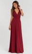 Long Ruched-Bodice Bridesmaid Dress KL-200061