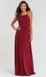 Long Bridesmaid Dress with Strappy Open Back KL-200062