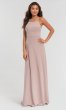 Long Bridesmaid Dress with Strappy Open Back KL-200062