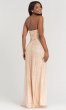 Strapless Long Glitter Bridesmaid Dress KL-200069