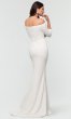 Off-the-Shoulder Long Bridesmaid Dress KL-200118