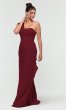 One-Shoulder Long Chiffon Bridesmaid Dress KL-200124