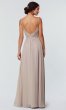 V-Neck Long Chiffon Bridesmaid Dress by KL-200128