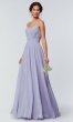 V-Neck Long Chiffon Bridesmaid Dress by KL-200128