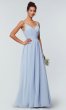 V-Neck Long Chiffon Bridesmaid Dress by KL-200128