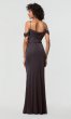 Cold-Shoulder Long Bridesmaid Dress KL-200156-v