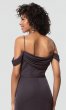 Cold-Shoulder Long Bridesmaid Dress KL-200156-v