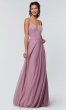 Long V-Neck Bridesmaid Dress by KL-200165