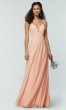 Long V-Neck Bridesmaid Dress by KL-200165