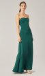 Corset-Back Strapless Bridesmaid Dress by KL-200193