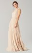 Long High-Neck Halter Bridesmaid Dress by KL-200197